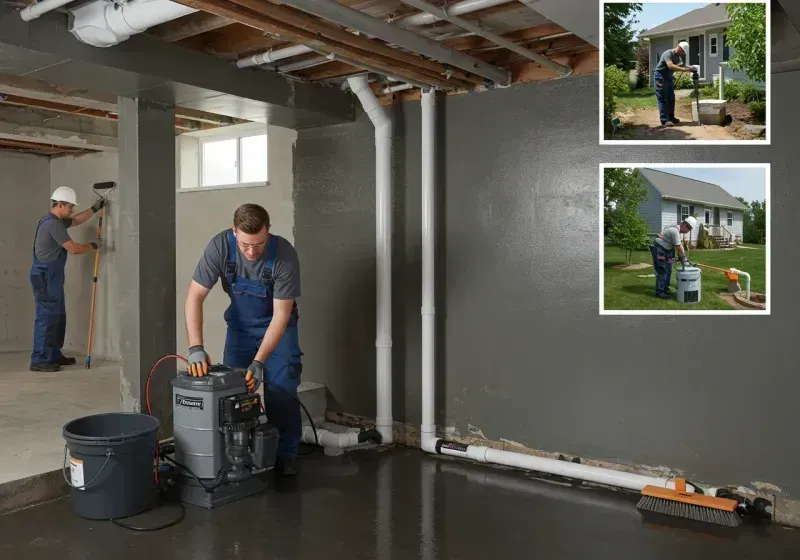 Basement Waterproofing and Flood Prevention process in Shenandoah Farms, VA